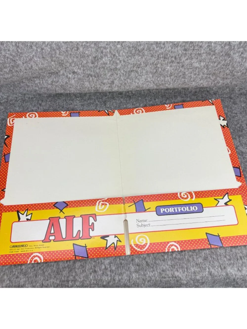 ✅Lot of 4 Vintage Folders - Trapper Keeper, Alf, Kitten